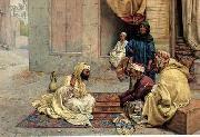 unknow artist Arab or Arabic people and life. Orientalism oil paintings 17 oil on canvas